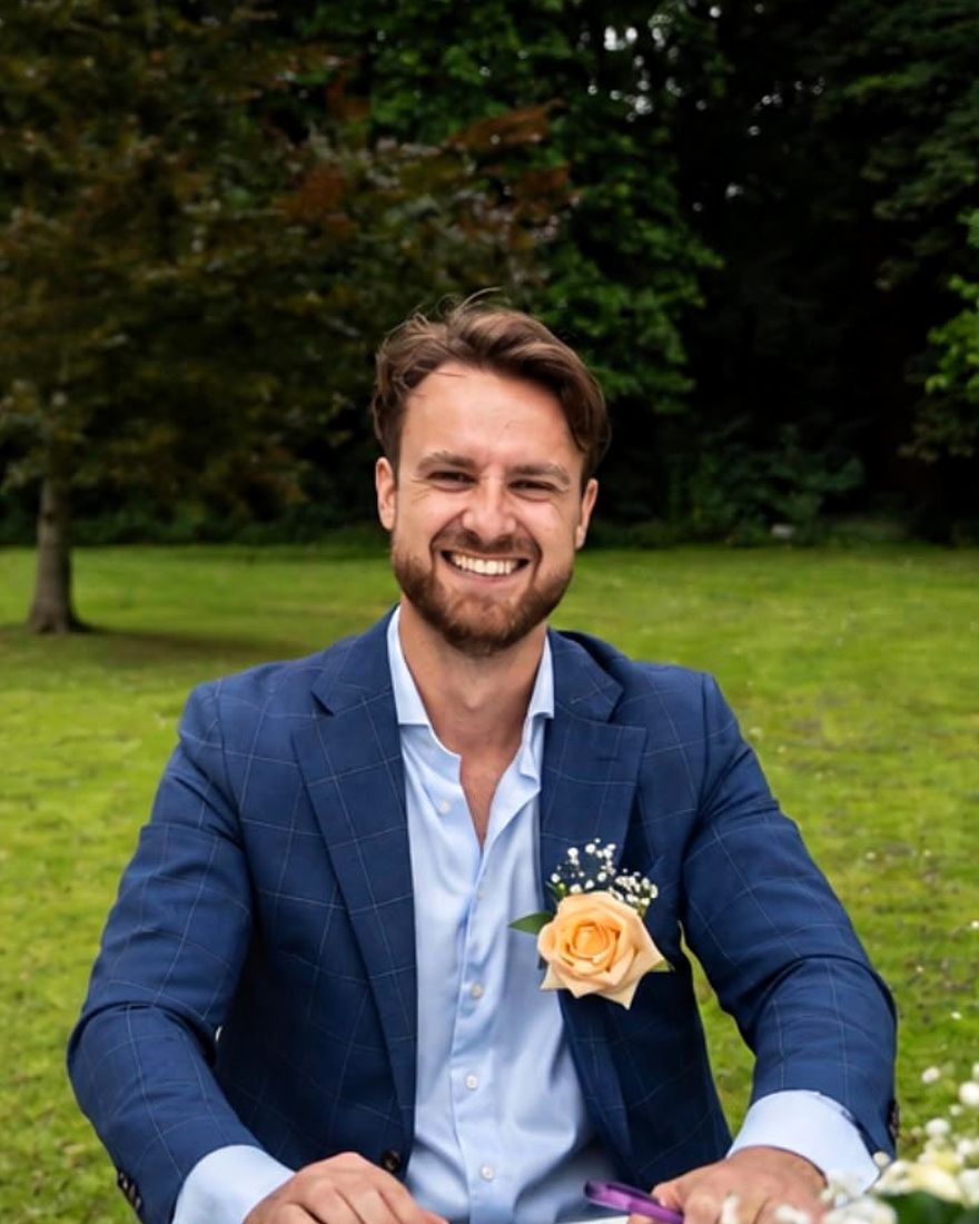 Portret van Mathieu Brévier, projectleider in de civiele techniek